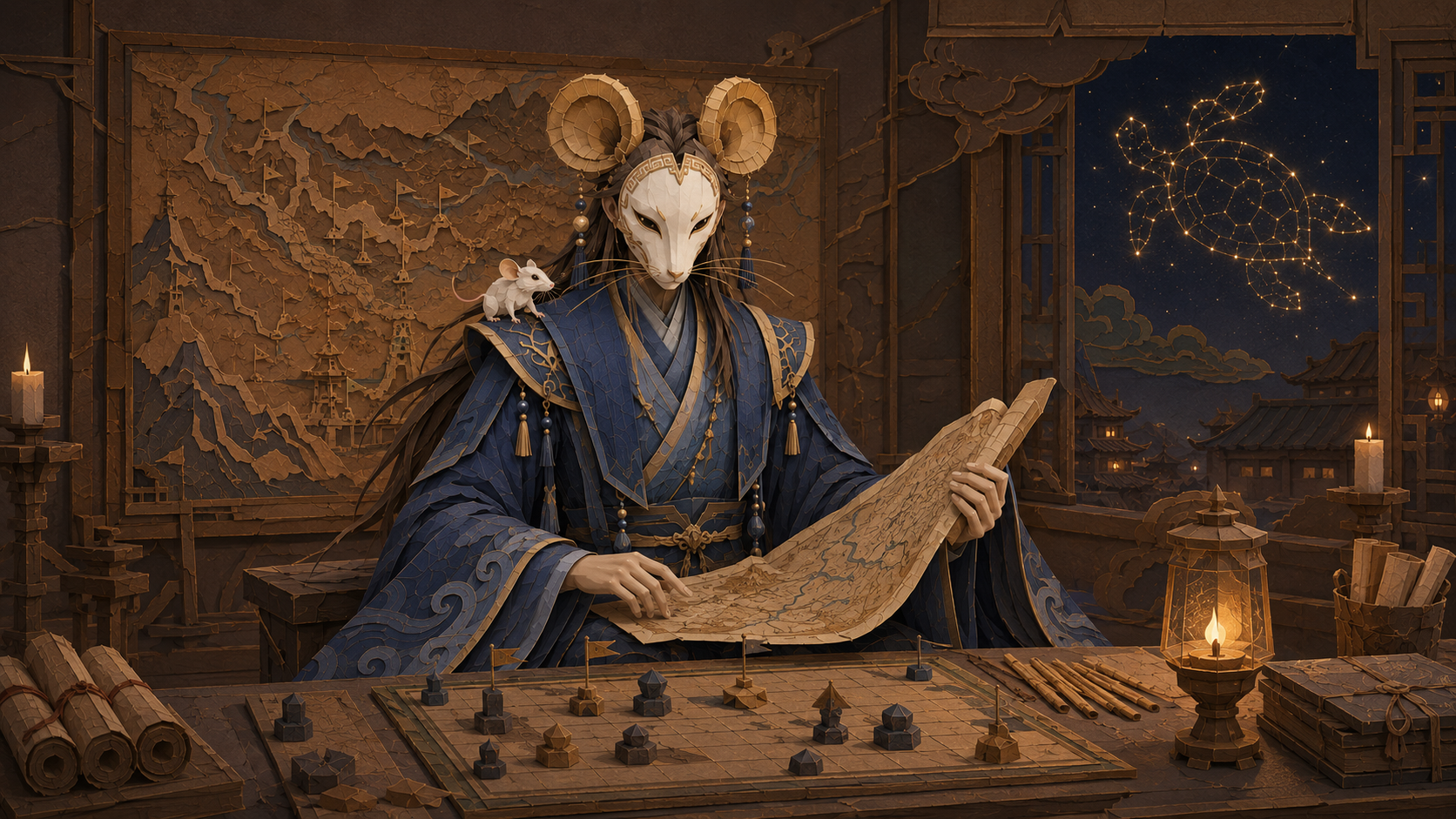 虛日鼠 — 靜觀全局的策略家